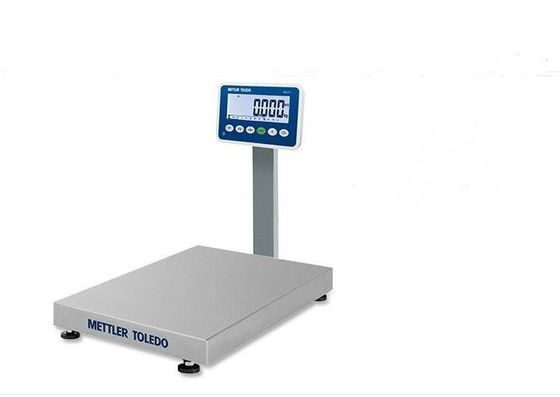 Industrial Mettler Toledo Bench Platform Scales 150Kg 7 Segment LCD With Backlit