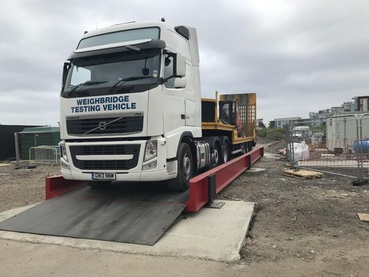 Industriële zware weegschaal met 12 mm bovenste plaatdikte aangepaste lengte
