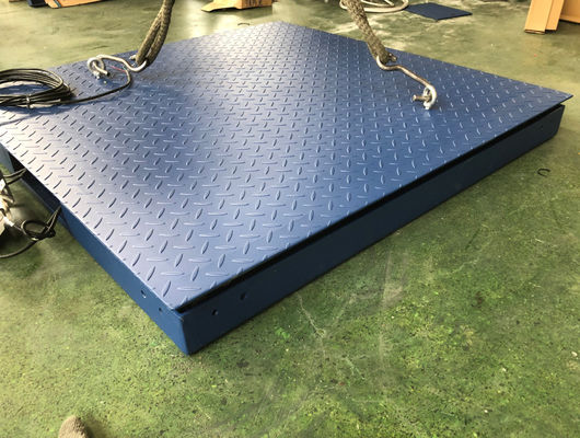 Zware digitale vloerschaal industriële laag profiel pallet schaal koolstofstaal Q235B