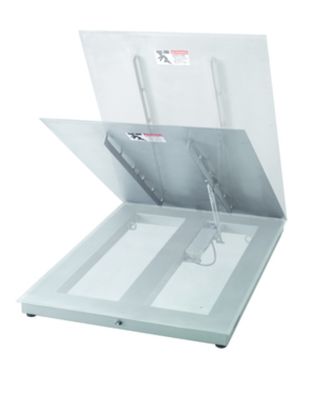 PFA579lift-D1500A Roestvrijstalen vloerschaal voor efficiënt schoonmaken, onderhoud