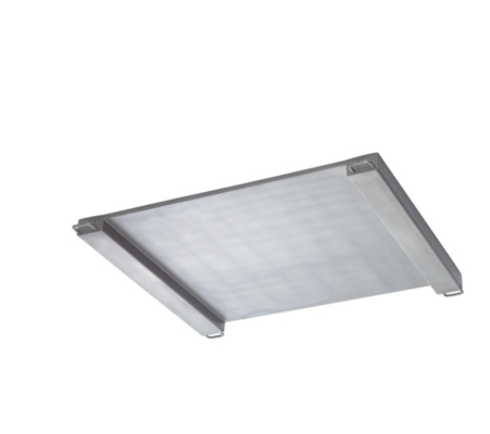 PUA579-CS300 vloerschaal    300 kg laagprofiel platform van roestvrij staal voor hygiënisch gebruik