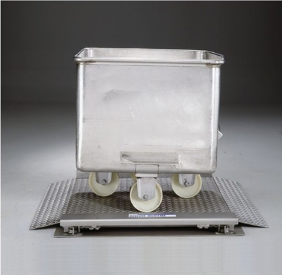 Roestvrijstalen Vloerweegschaal 2888S-SS | 0,5K | 24x24 inch Zwaar Uitvoering Weegplatform