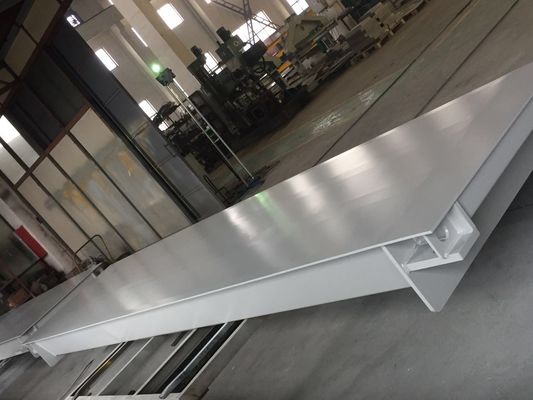 Zware industriële weegschaal met 12 mm dikke bovenste plaat en aanpasbare lengte