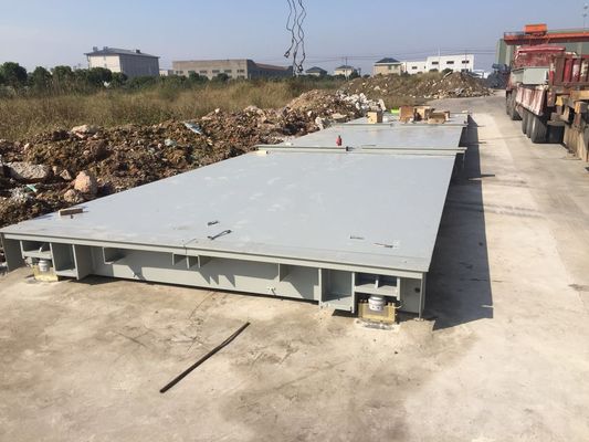 Zware industriële weegschaal met 12 mm dikke bovenste plaat en aanpasbare lengte