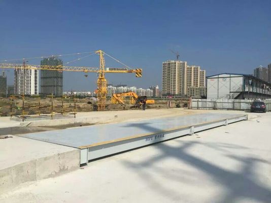 Grote capaciteit, laag profiel, weegbrug voor logistiek en vervoer