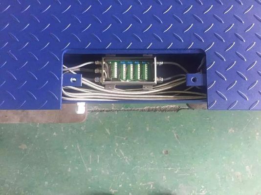 Op zwaar werk berekend Industrieel Laag Profiel 80mm van de Vloerweegschaal Platformhoogte