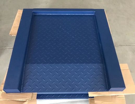 Industriële laag profiel roestvrijstalen vloerschaal Mettler Toledo 500kg / 1000Kg 1.2x1.2M