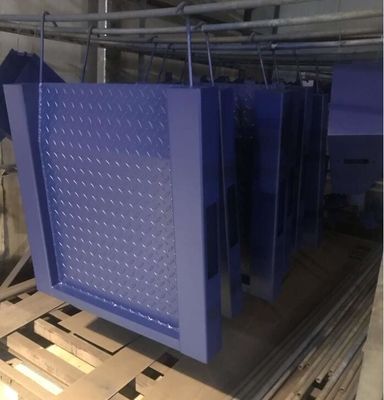 Industriële laag profiel roestvrijstalen vloerschaal Mettler Toledo 500kg / 1000Kg 1.2x1.2M