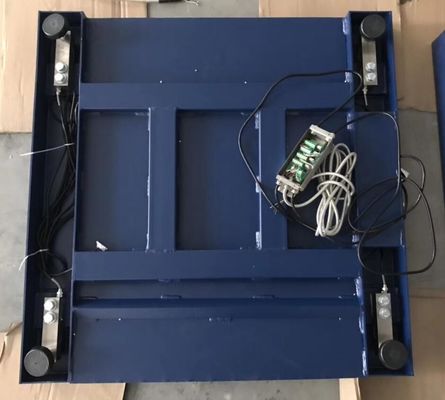 Industriële laag profiel roestvrijstalen vloerschaal Mettler Toledo 500kg / 1000Kg 1.2x1.2M
