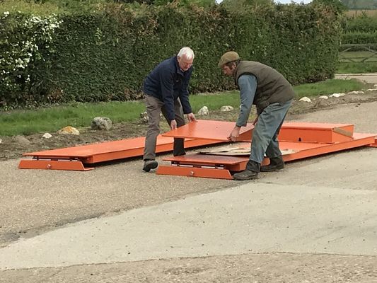 Betrouwbare draagbare zwaarden voor de as van vrachtwagens voor nauwkeurige gewichtsmetingen