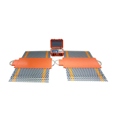 Draagbare Weegbrug voor Vrachtwagens 30-150T Capaciteit Digitale LCD-scherm