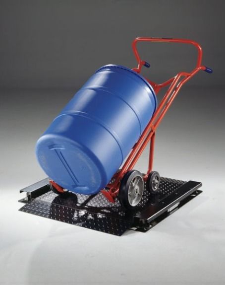 Industriële vloerschaal 2888P-MS 0.5K. 24x24 platform met 5ft kabel voor het wegen.