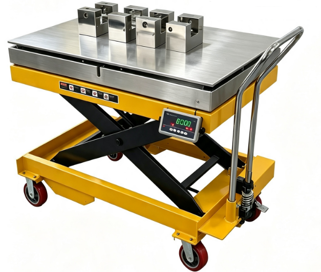 304 roestvrij staal tafellifter Scale 2000kg RS232 Data Output IP68 Waterdicht Digitaal Weegplatform