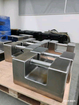 Laboratoriaal kalibratiegewicht van roestvrij staal voor platformschaal