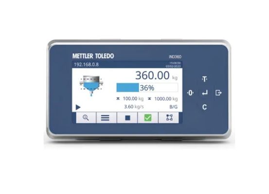IND360 Automatische weegindicatoren     Netwerkgereed terminaal voor industriële processen