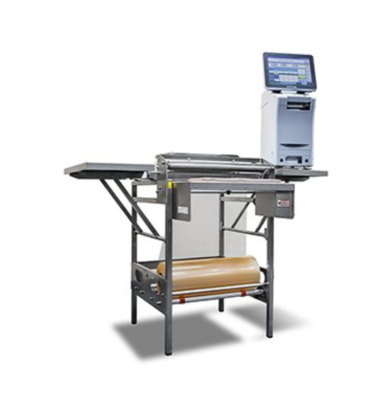 Handverpakkingsstation voor handverpakkingsinstallaties