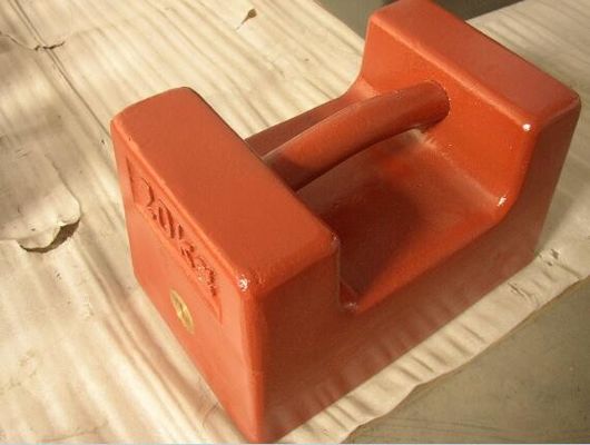 Roestvrij staal 10 kg rechthoekig kalibratiegewicht